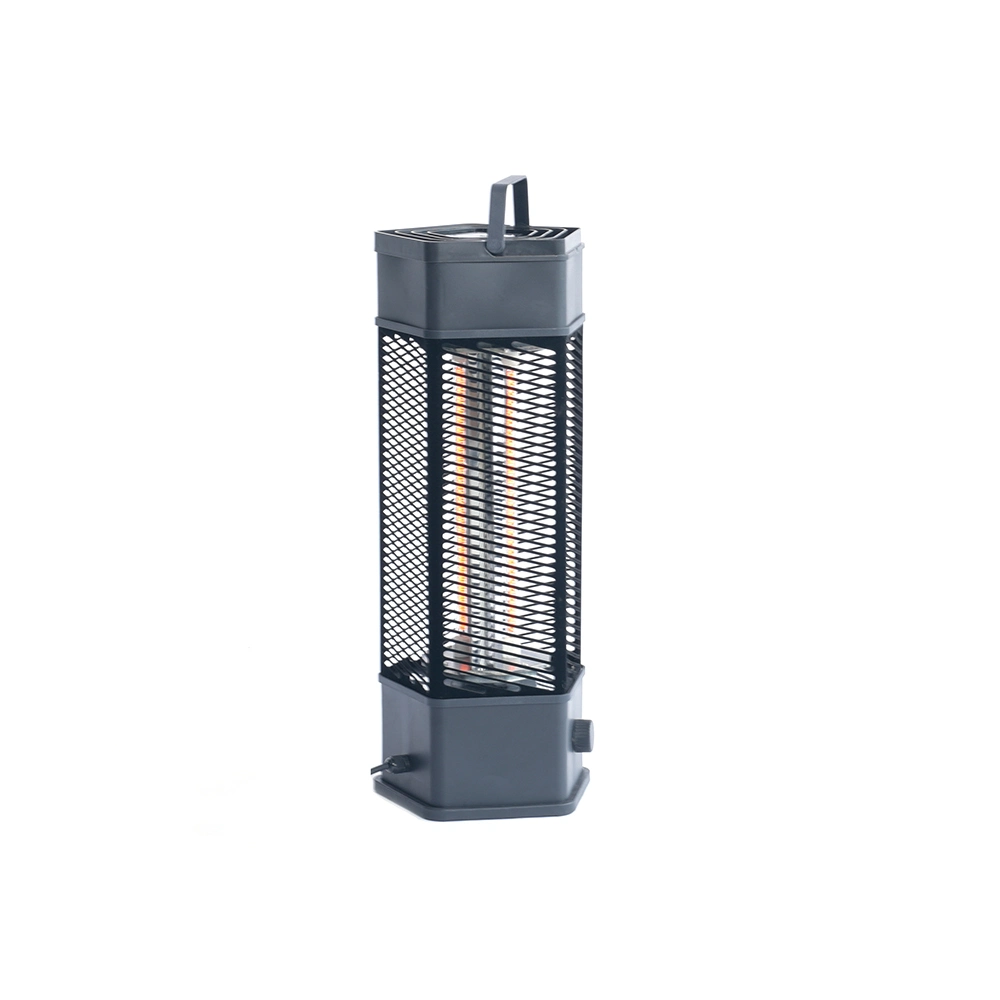 Stainless Steel Electric Heater 2100W Waterproof IP55 Freestanding IR Outdoor Heater for Home and Outside Space