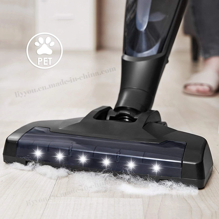 Ly660 29.6V Rechargeable Lithium Battery Vacuum Cleaner for Home Pet Hair Dust Car Cleaning