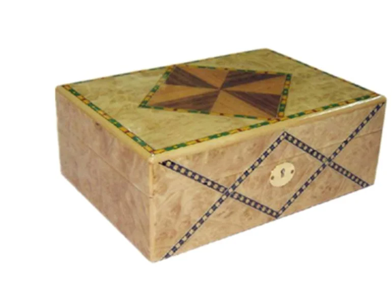 Wholesale Customized Fashion Design Wooden Cigar Box Humidor Gift Box Storage Box