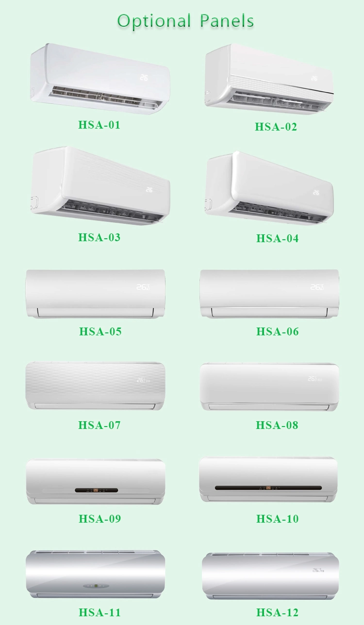 Smart Inverter Technology Split Air Conditioner with WiFi Control