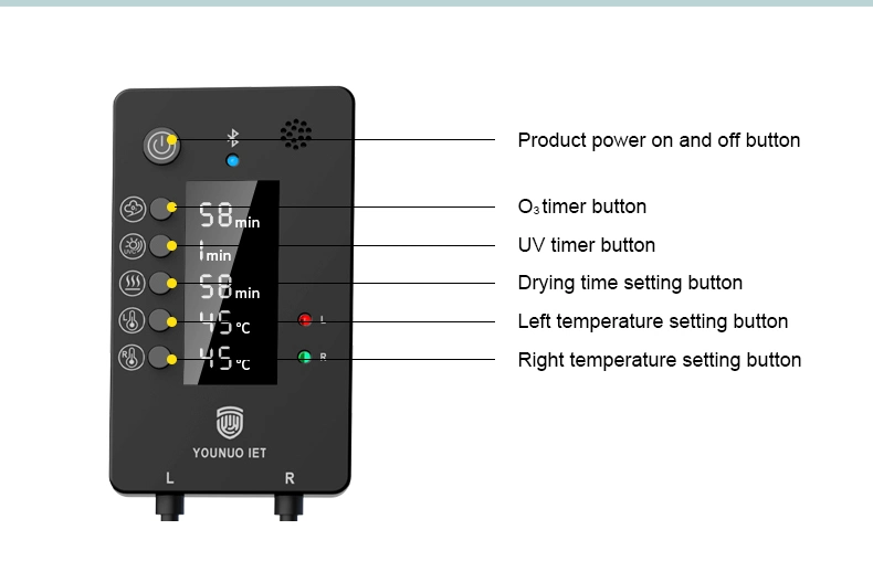 2023 Smart Portable Household Boot Dryer with Fan Heat Warmer for Travellers