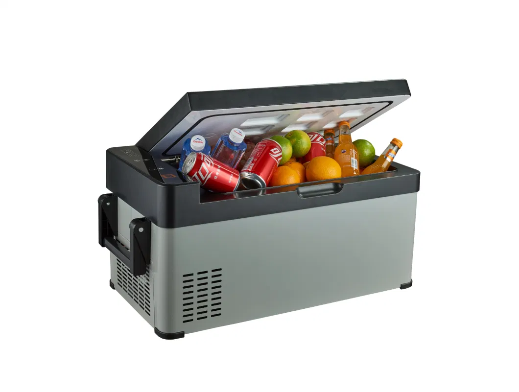 50L Mini Compressor Portable Car Refrigerator AC DC 12 24-Volt Car Fridge Freezer for Outdoor BBQ Travelling Camping