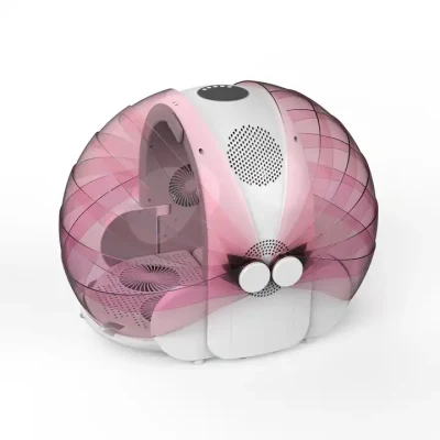  Ventilador plegable perro Gato Grooming temperatura ajustable cachorro Cabello automático Caja de secado de mascotas de 360 grados