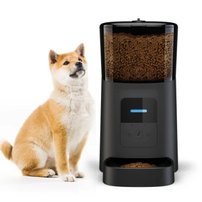  Grabadora de voz Smart 7L capacidad dispensador de comida de perro programable automático Alimentador de mascotas para perros