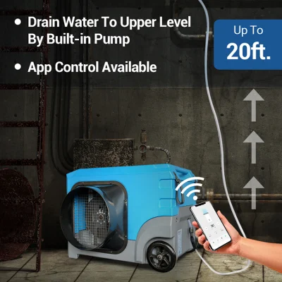 Nuevos Productos 2021 producto innovador Restauración de daños por agua de inundación Comercial Deshumidificador LGR deshumidificador