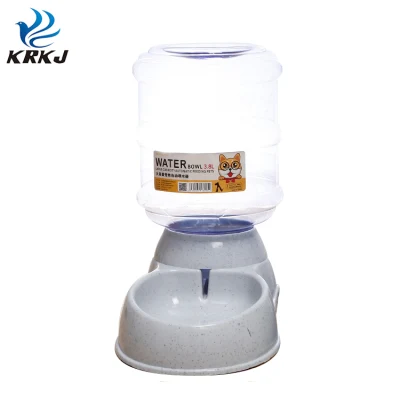 Tc3079 paja de trigo 3,8L Pet Drinker automático Perro agua de gato Dispensador
