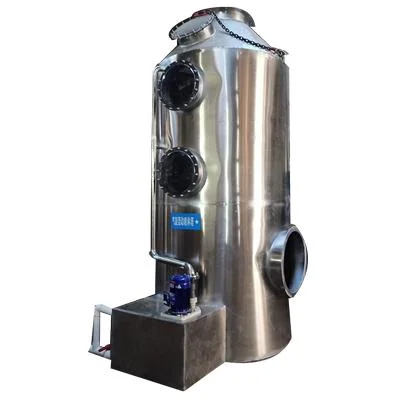  PP purificación de gases residuales Wet Scrubber para bodega
