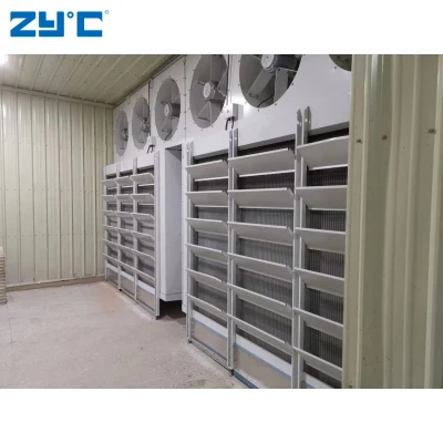 Zyc Diseño Personalizado Cámara Frigorífica de Almacenamiento en Frío con Congelador de Paso Rápido para Refrigeración en Procesamiento de Alimentos, Granjas y Almacenes.