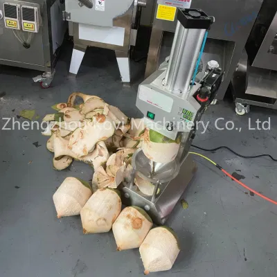 Máquina de peeling de coco totalmente automática Comercial máquina de triturar de coco