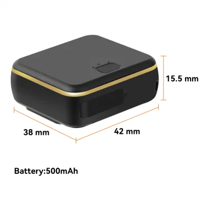 5g de larga distancia impermeable desmontable de Baja Potencia Smart Mini Seguimiento Tracker GPS Tracker Collar de perro de mascota