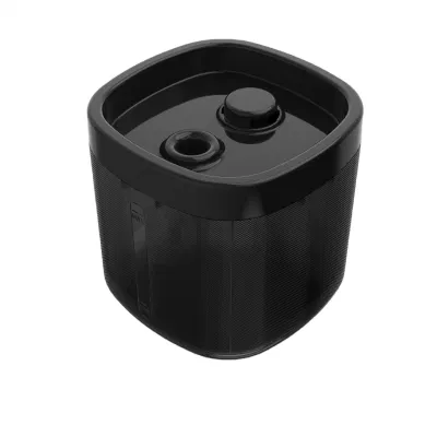 Diseño desmontable negro automático de la fuente de agua de la Mascota
