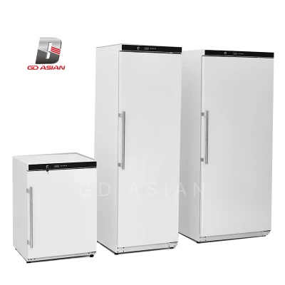 La parte superior blanca Venta Mini Chiller vertical refrigerador comercial Sr20W