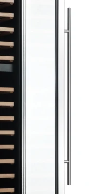 La puerta negra 111 botella vino caja del refrigerador refrigerador Bodega construir en zonas de doble muebles