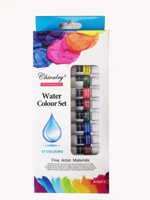  12 colores Juego de acuarela de alta calidad Especial para artistas, aficionados y niños, niños