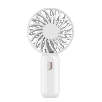 Mini Escritorio portátil portátil USB Aire acondicionado refrigerador pequeña Oficina de escritorio Ventilador recargable
