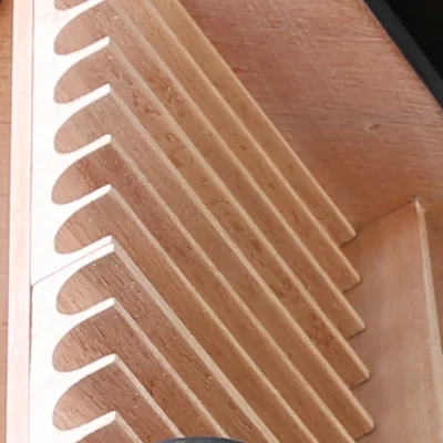 Portátil de plástico venta al por mayor de 5 Cigarros Humidor de viaje