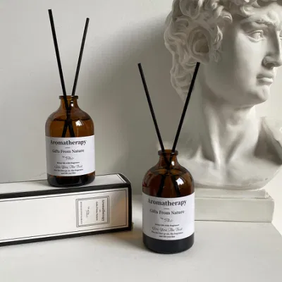  Botella de vidrio Diffuser Aroma Diffuser Reed Diffuser Palas de aceite esenciales Naturales Venta al por mayor personalizada