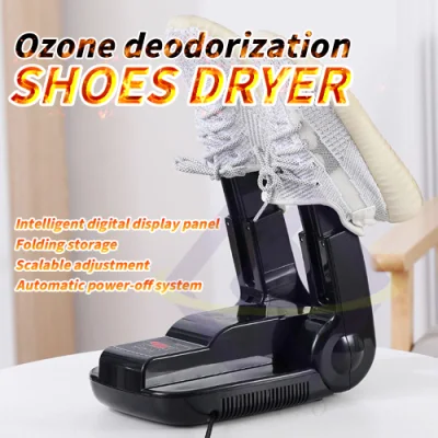  Secador de zapatos eléctrico portátil para el hogar con desodorización y esterilizador de ozono.