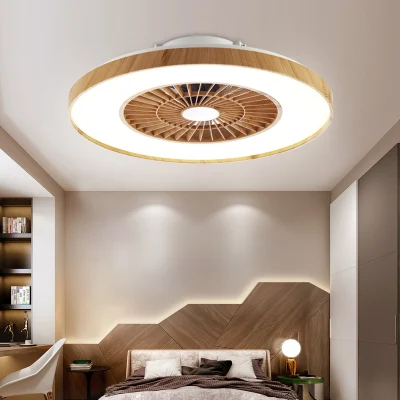 Electrodomésticos nuevos Tuya Smart motor reversible Ventilador de techo colgantes de escape con LED de luz de noche