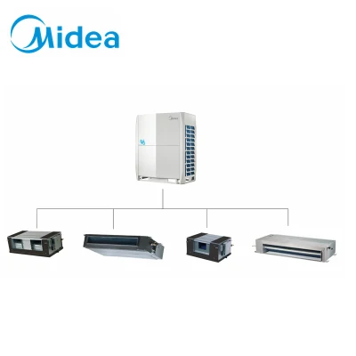 Midea 20HP 56kw Auto Función Snow-Blowing de Suelo Inverter Aire Acondicionado Central
