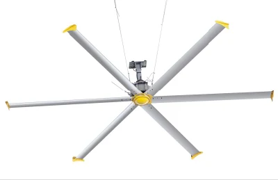  Tcds-8 (1,5 KW) de la hoja de aleación de aluminio magnesio AC Hvls Ventilador de techo Industrial con el rotor interior Pm Motor usar para la fábrica de aire de refrigeración con CE, CCC, RoHS, ISO