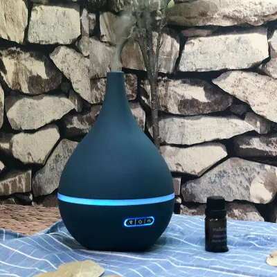 7 difusor de aceite esencial ultrasónico de aromaterapia con LED de 200ml colores Luz