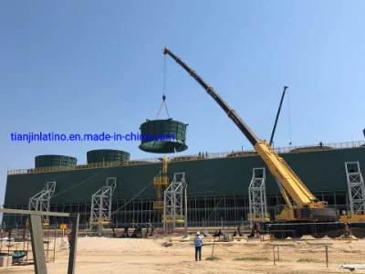 El FRP Pilas de ventilador de torre de refrigeración de los cilindros /Fan