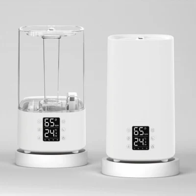  4L Top Fill Big Steam Cool niebla caliente calor grande Humidificador H2O humidificador humidificador humidificador ultrasónico