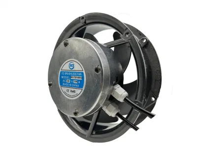  AC a DC 172*172*51mm Ventilador de flujo axial de aire alto Fabricante Motor de cobre sin escobillas DC de alto volumen de ahorro de energía PWM Control de velocidad FG ventiladores industriales