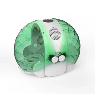 Ventilador plegable perro Gato Grooming temperatura ajustable cachorro Cabello automático Caja de secado de mascotas de 360 grados