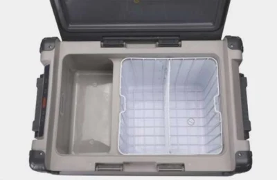 50L refrigeración eléctrica portátil y calefacción Caja de refrigeración de coches 12V Coche nevera Camping Mini nevera con congelador