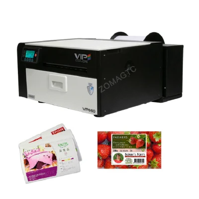 Digital de Alta Velocidad de impresión de inyección de tinta de impresora de etiquetas máquina Zm-Vp660 para la venta