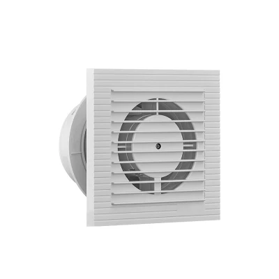  Mayorista 4 pulgadas Silent Plastic Square Cuarto de baño Ultra silencioso ventilación Ventilador Extractor de aire ventilador de extracción montado en el techo