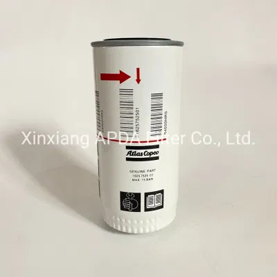 Filtro de aceite giratorio para compresor de aire de alta calidad 1625752500 1625752501