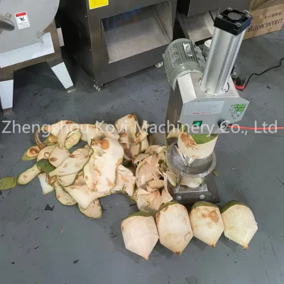 Máquina de peeling de coco totalmente automática Comercial máquina de triturar de coco