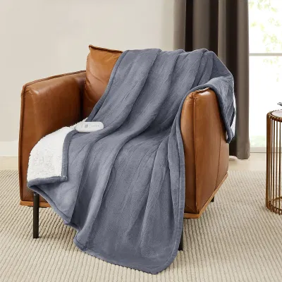  Manta térmico eléctrico Soft Fleecethrow Throw cálida manta de calefacción