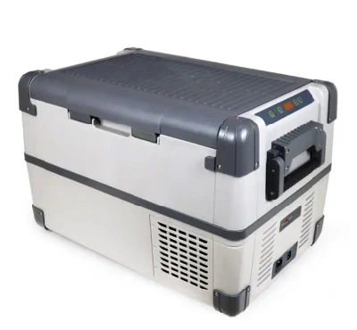 Refrigerador y congelador portátil 50L 12V Dual-Zone para coche con Dual Control, compresor DC, y ruedas, disponible en hermosos colores