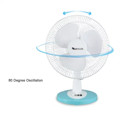  Mesa portátil ventiladores de refrigeración&amp;Ventilador de mesa de plástico de 12 pulgadas para el hogar