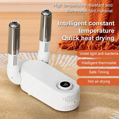  Secador de zapatos Mini Smart portátil máquina eléctrica esterilizadores UV Deodorant