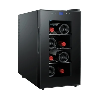  Nueva llegada refrigerador termoeléctrico Freestanding refrigerador de vino moderno refrigerador de diseño 8 botellas