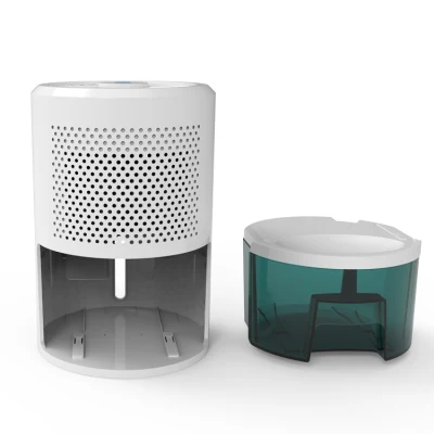 900ml silencio 9V 300ml/día Semiconductor Mini deshumidificador portátil para el hogar