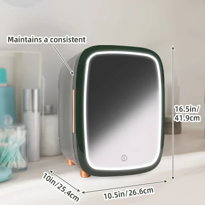Pequeño Skincare Makeup nevera portátil imán Belleza Mini refrigerador de coche