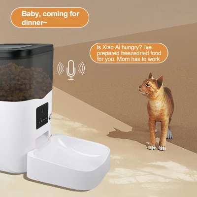 Dispensador de alimentación de mascotas AutoSmart al por mayor con almacenamiento de alimentos