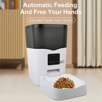 Dispensador de alimentación de mascotas AutoSmart al por mayor con almacenamiento de alimentos