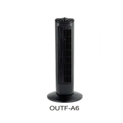 Ventilador oscilante de torre de enfriamiento sin aspas de elección de aire de alta velocidad y silencioso con control remoto, con una hoja de 29 pulgadas y 3 velocidades.