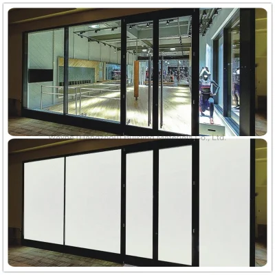  Privacidad conmutable planas y curvas cristal inteligente para la ventana y puerta de fábrica de calidad profesional.