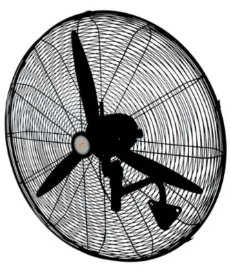 Una gran potencia del ventilador de pedestal Ventiladores Industriales
