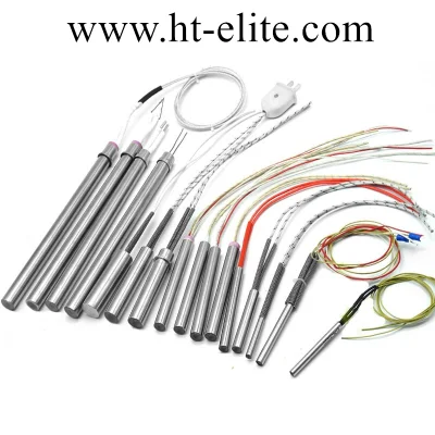  Calefacción eléctrica industrial elementos calefactores tubulares resistencias de cartucho