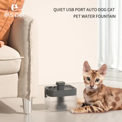  Cat Fuente de agua alimentador dispensador de agua para mascotas filtro de bucle de Autom Bebedor