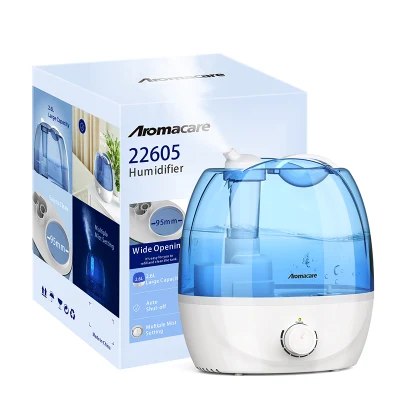 Niebla fresca 2,6L 28dB Whisper-Quiet humidificador ultrasónico para el dormitorio